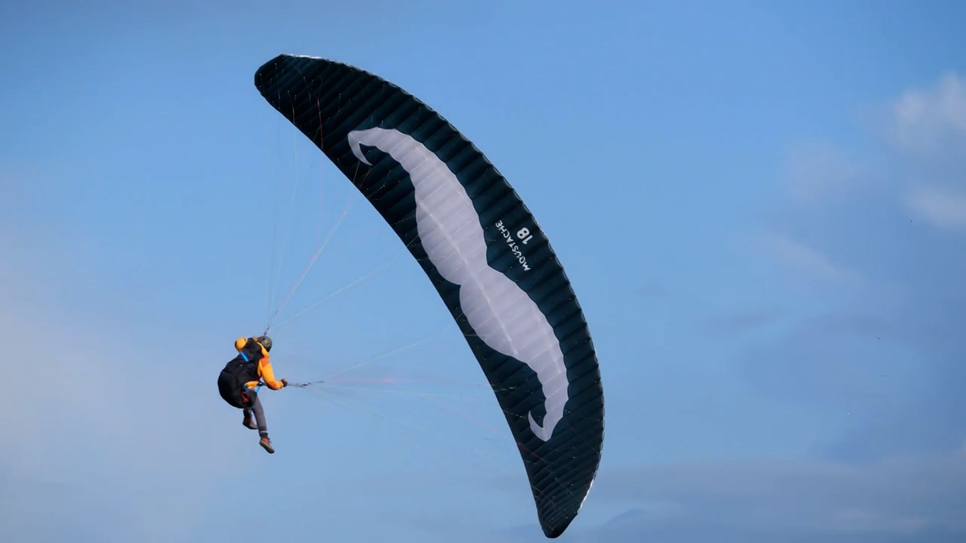 Paragliders Ride The Wind Ahead Of Storms