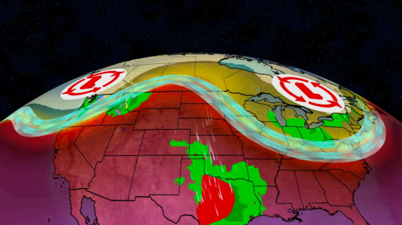 Changes Ahead: Stormy Plains, Cooler East And Warmer West