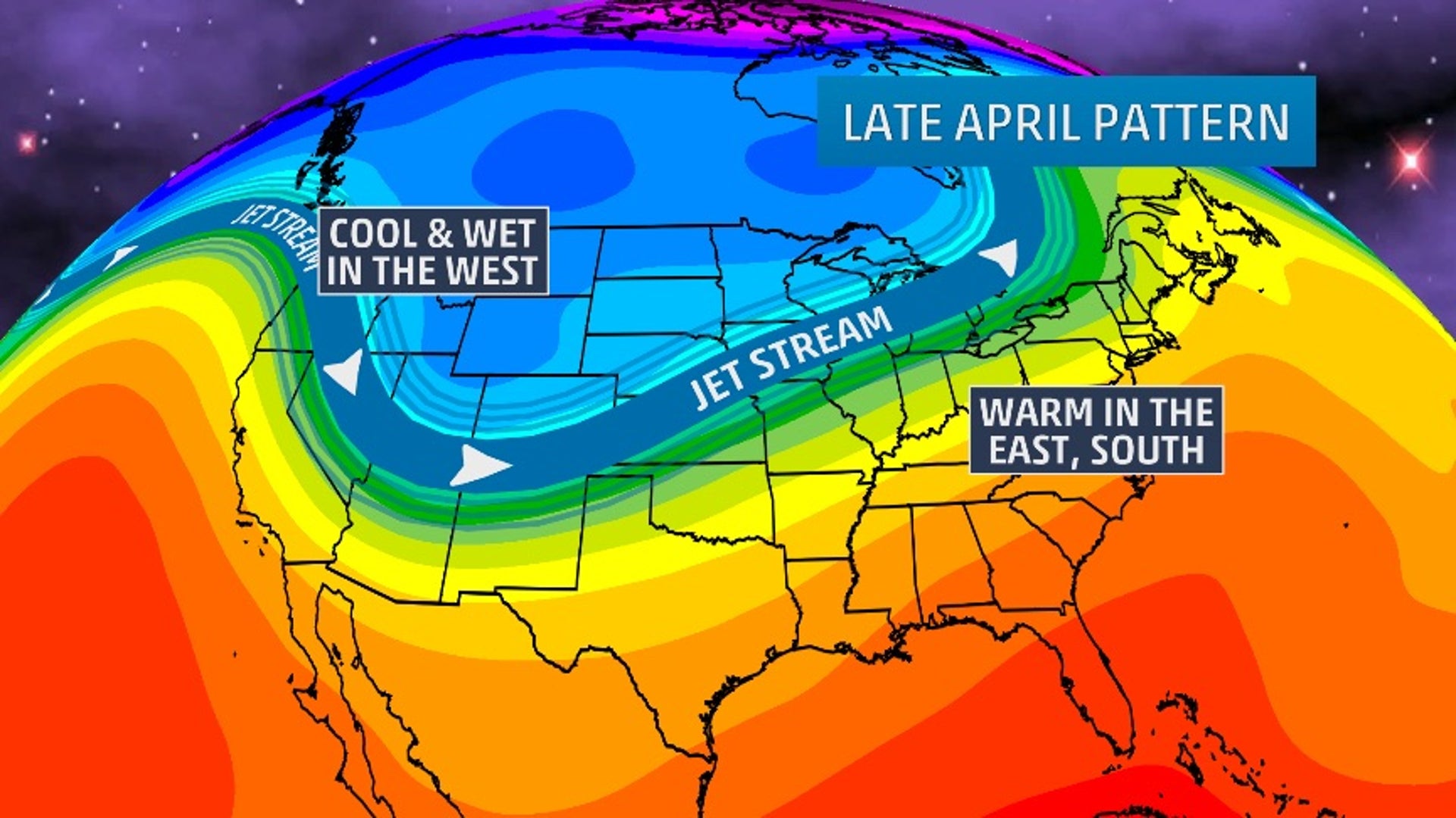 Pattern Change Will Bring Drier Conditions to West, Cooler Temperatures ...