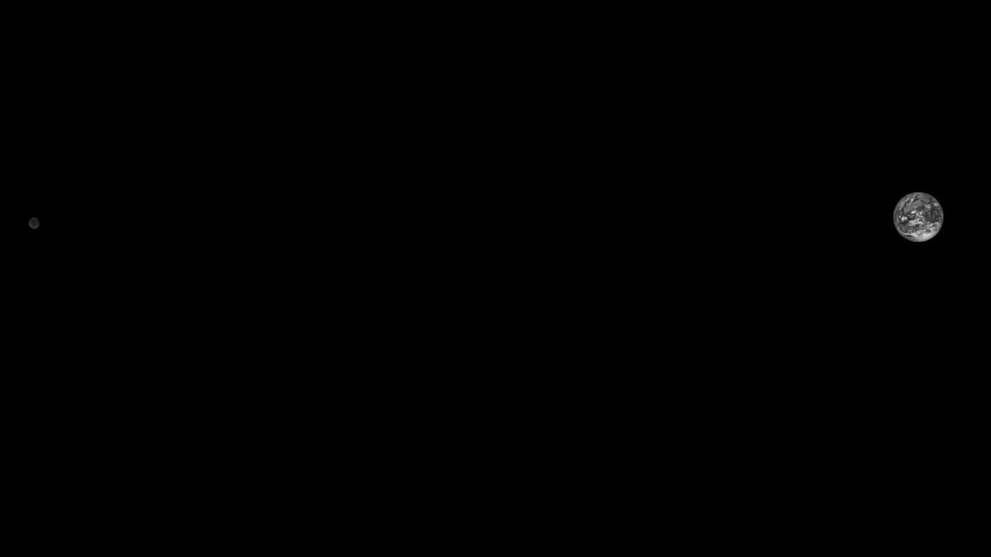 Stunning Photo Captures Unique Perspective Showing The Distance Between Planet Earth And The Moon