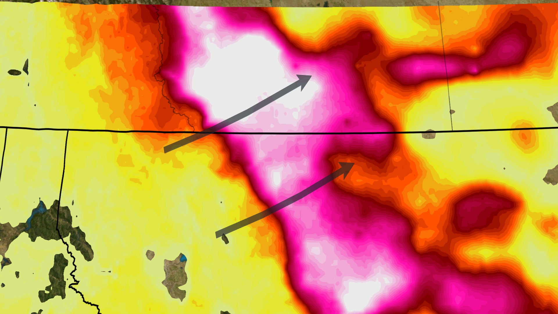 Chinook Winds Cause Temperature in a Montana Town to Rise Nearly 30