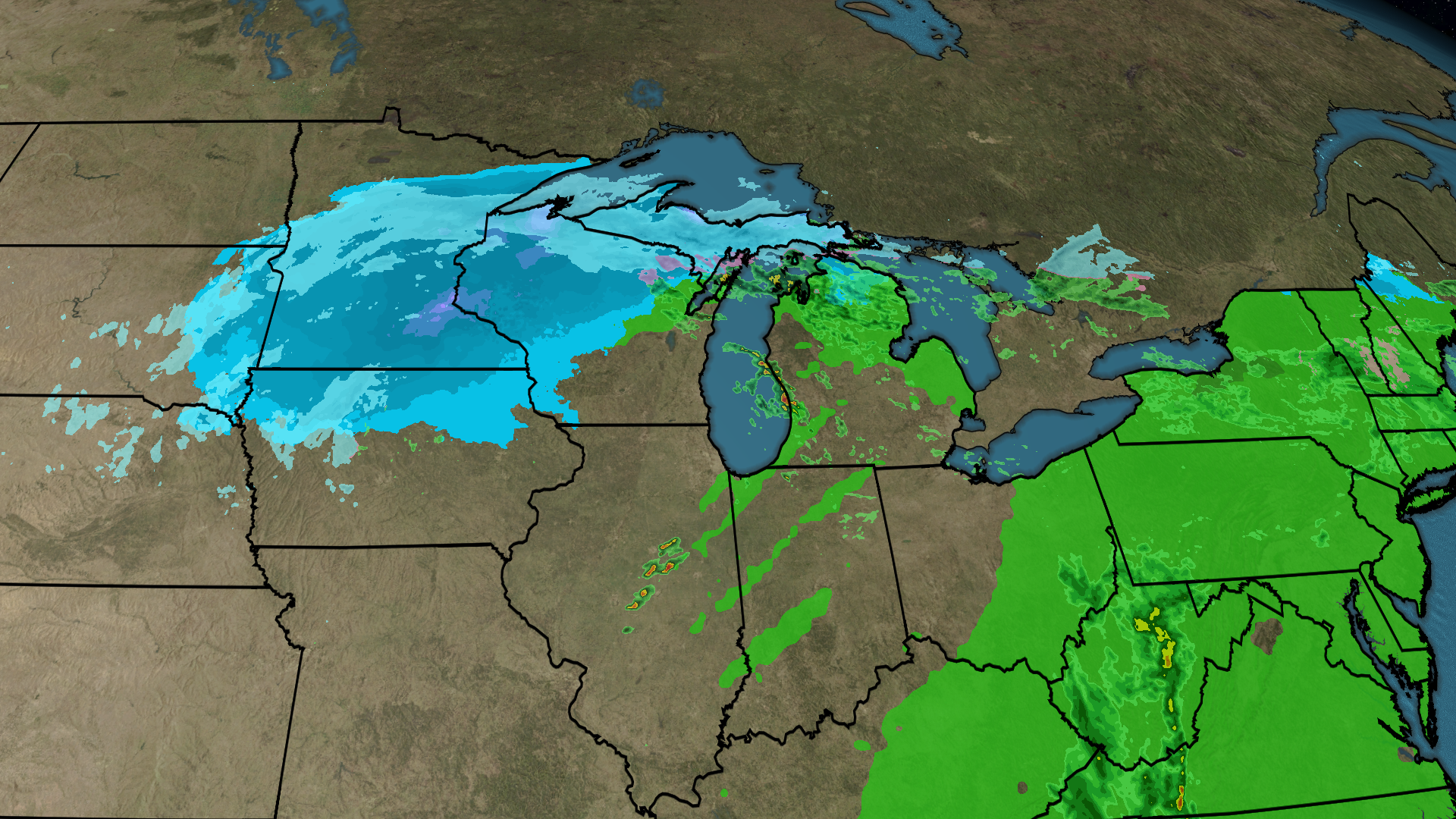 Winter Storm Spreading Snow, Ice Into Upper Midwest