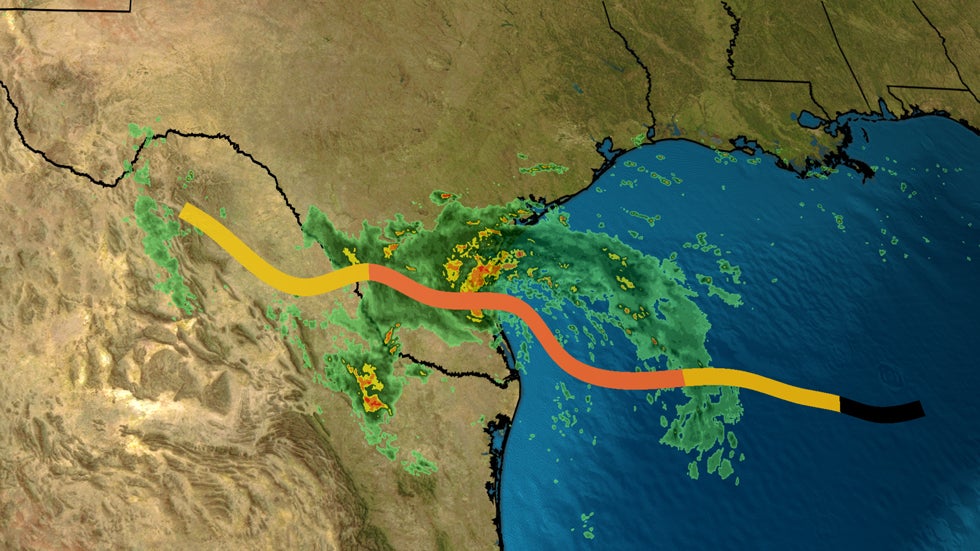 Tropical Storm Harold Brought Heavy Rain, Strong Winds To South Texas (Recap)