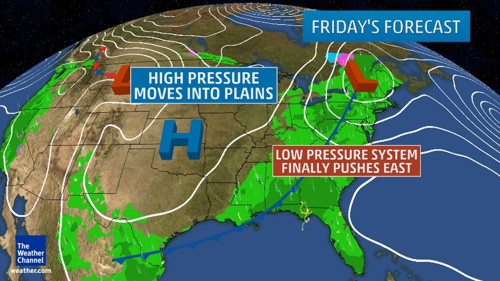 Omega Block Breaks Down; Drier Conditions Return To Texas Late Week