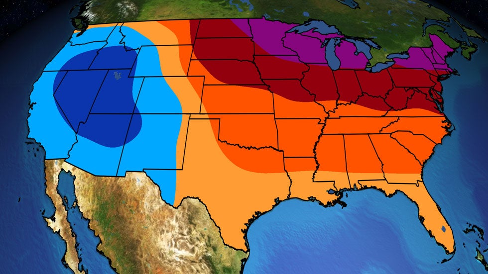 March Outlook Trends Warmer In Northeast And Midwest, Cooler In West