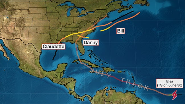 June Usually Isn't Active in the Atlantic Hurricane Season, but 2021 Didn't Follow That Script