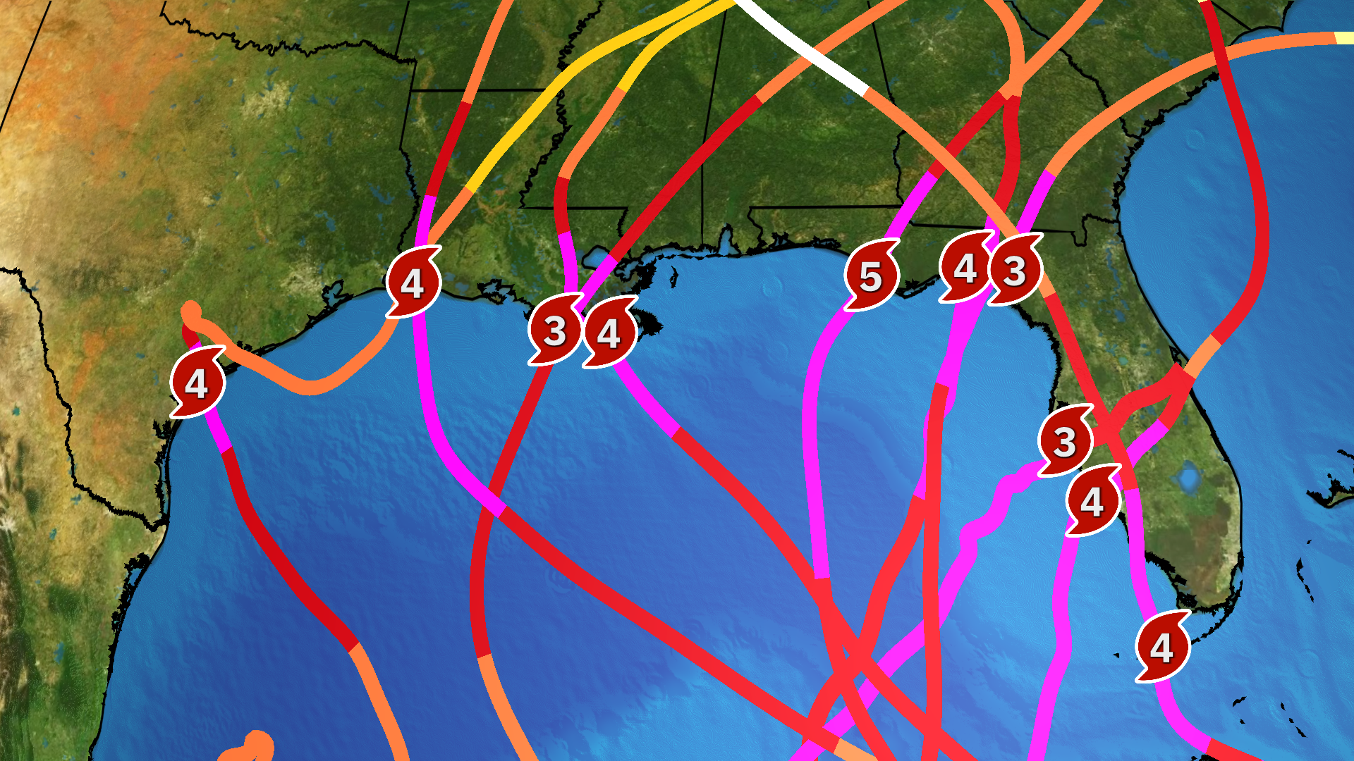 Hurricane Milton Becomes The 10th Major Hurricane To Strike The Gulf Coast Since 2017
