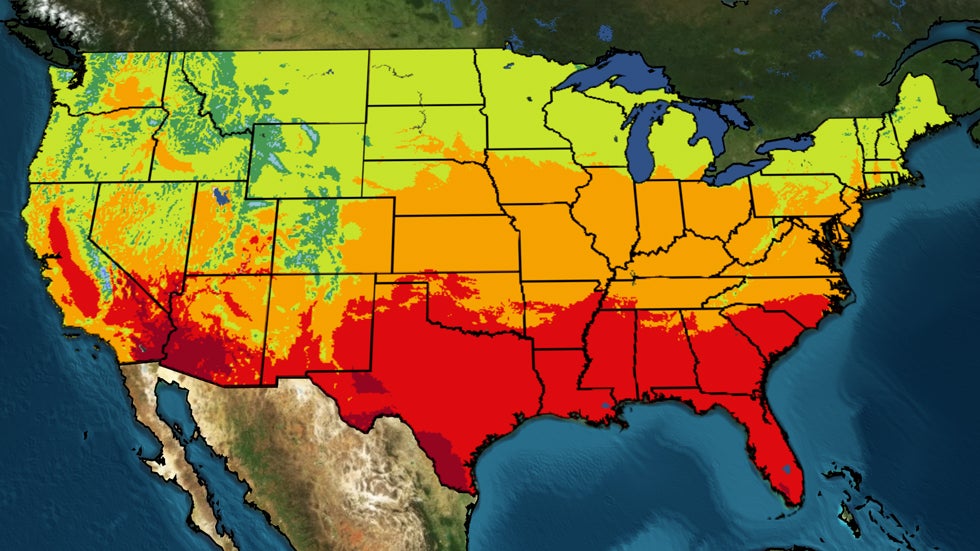 How Average Temperatures Typically Rise Into Spring In The US Weather Com Promo Avg High May