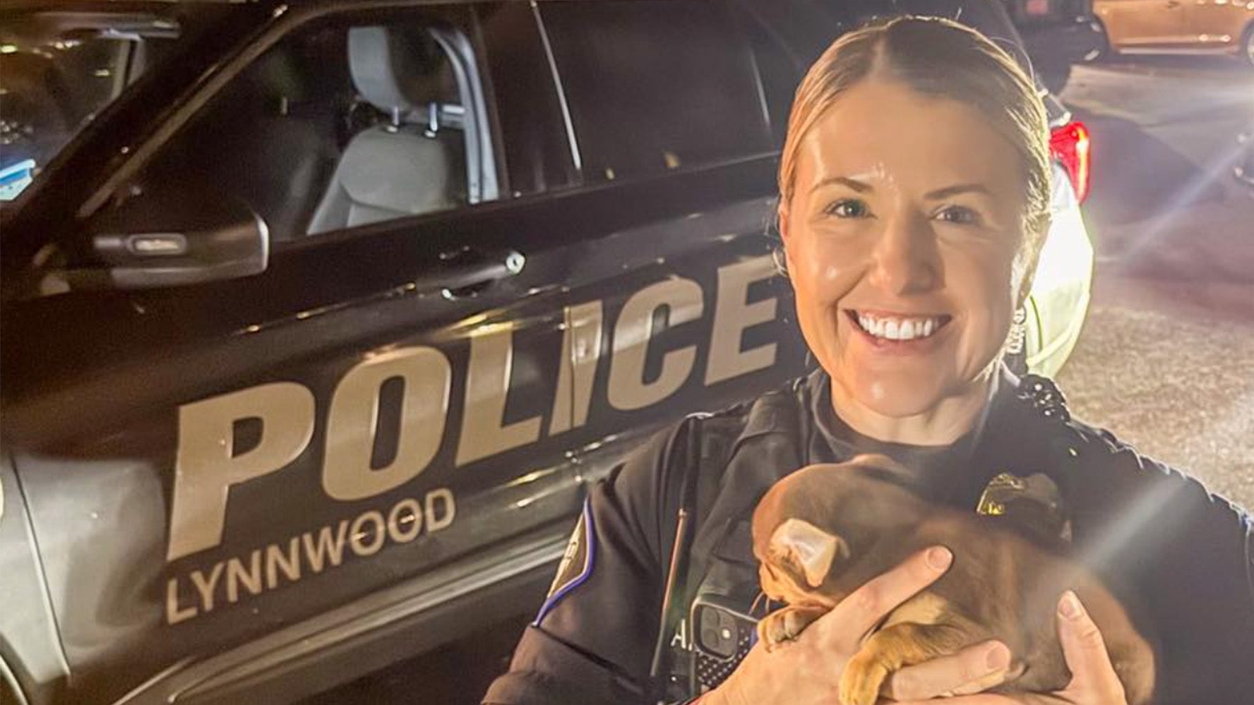 Washington Police Rescue Cold, Tiny Puppy From Dumpster