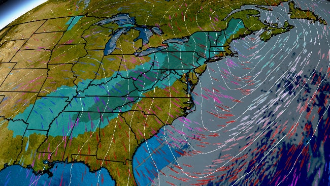 Winter Storm Quinlan Maps Tracker: Radar and Snow Forecast