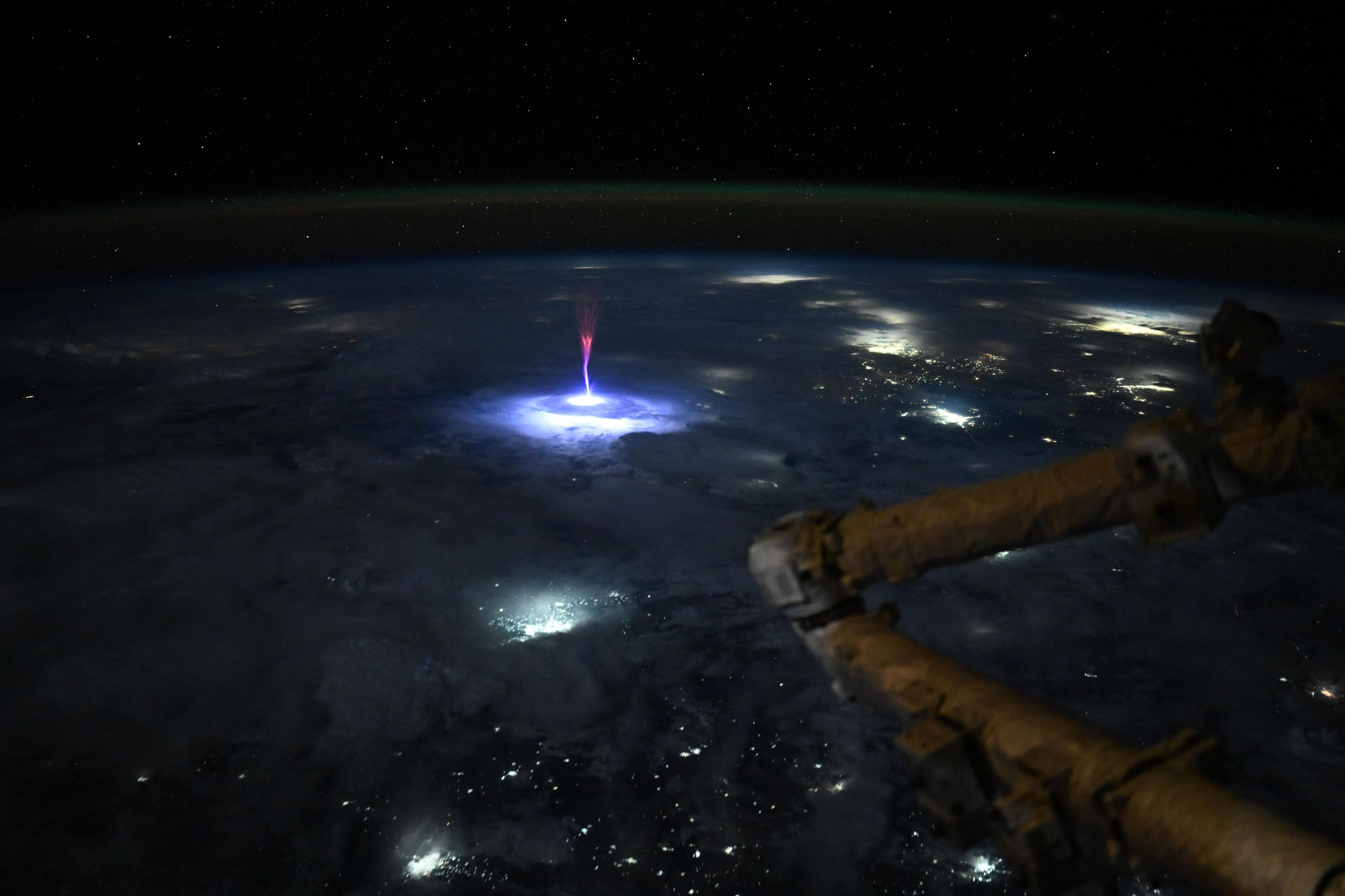 red sprite NASA