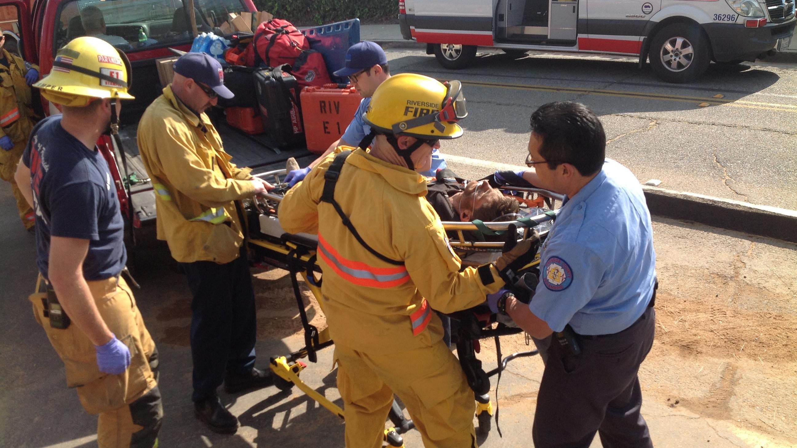 Dramatic Rescue on California's Mount Rubidoux The Weather Channel