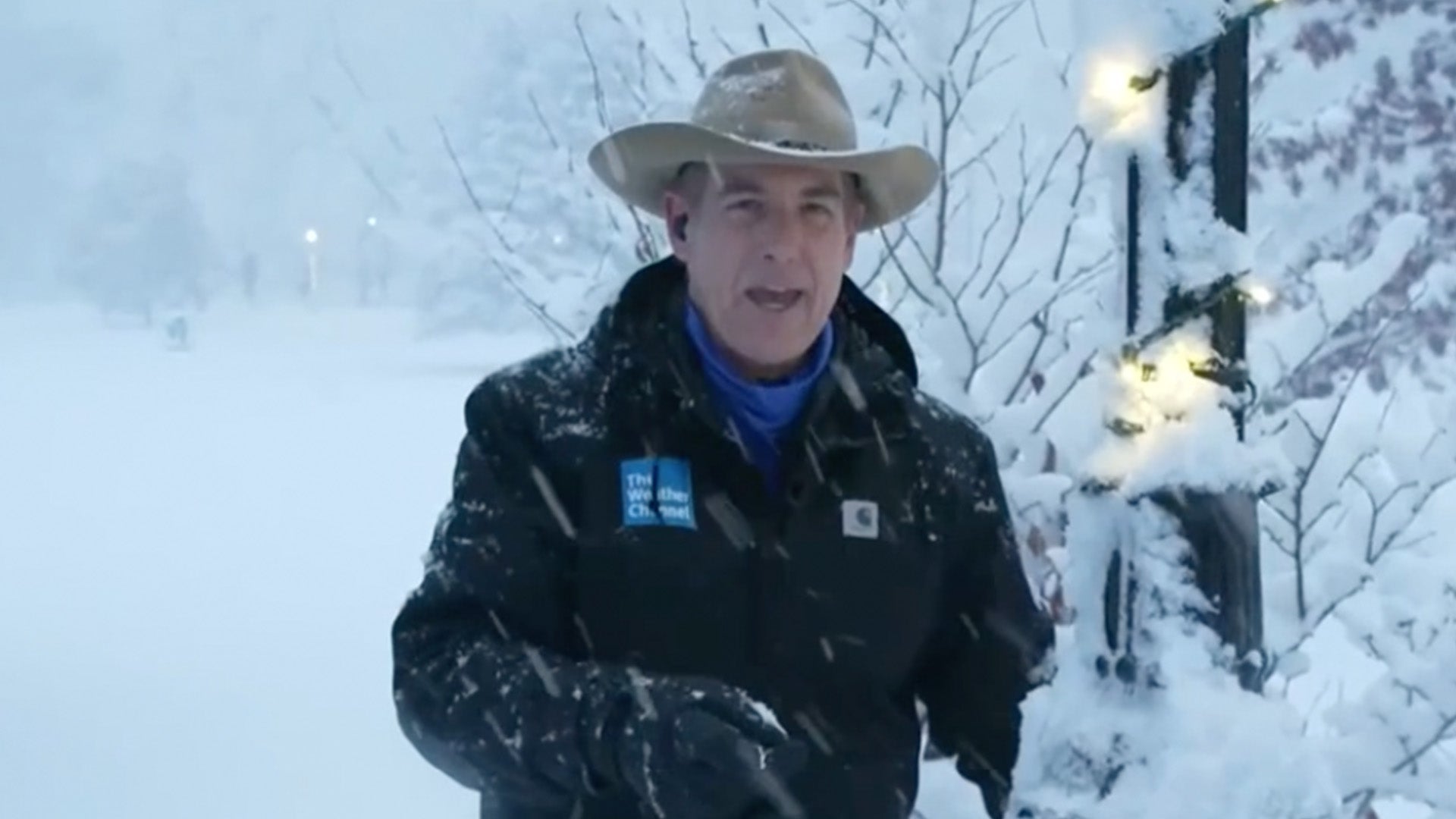 Reynolds Wolf Live In Connecticut Heavy Snow