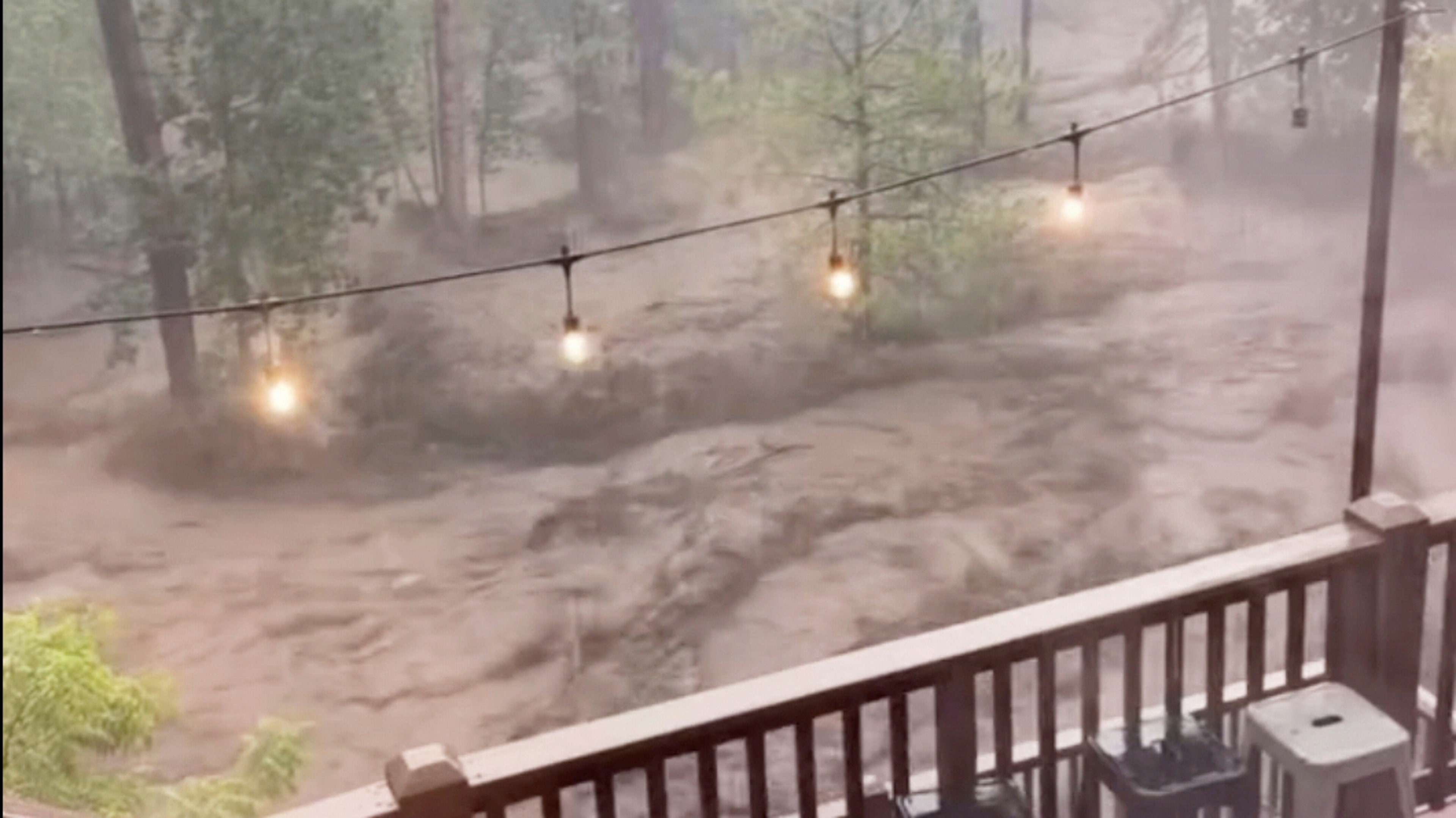 Ruidoso New Mexico flash flood July 8 2025