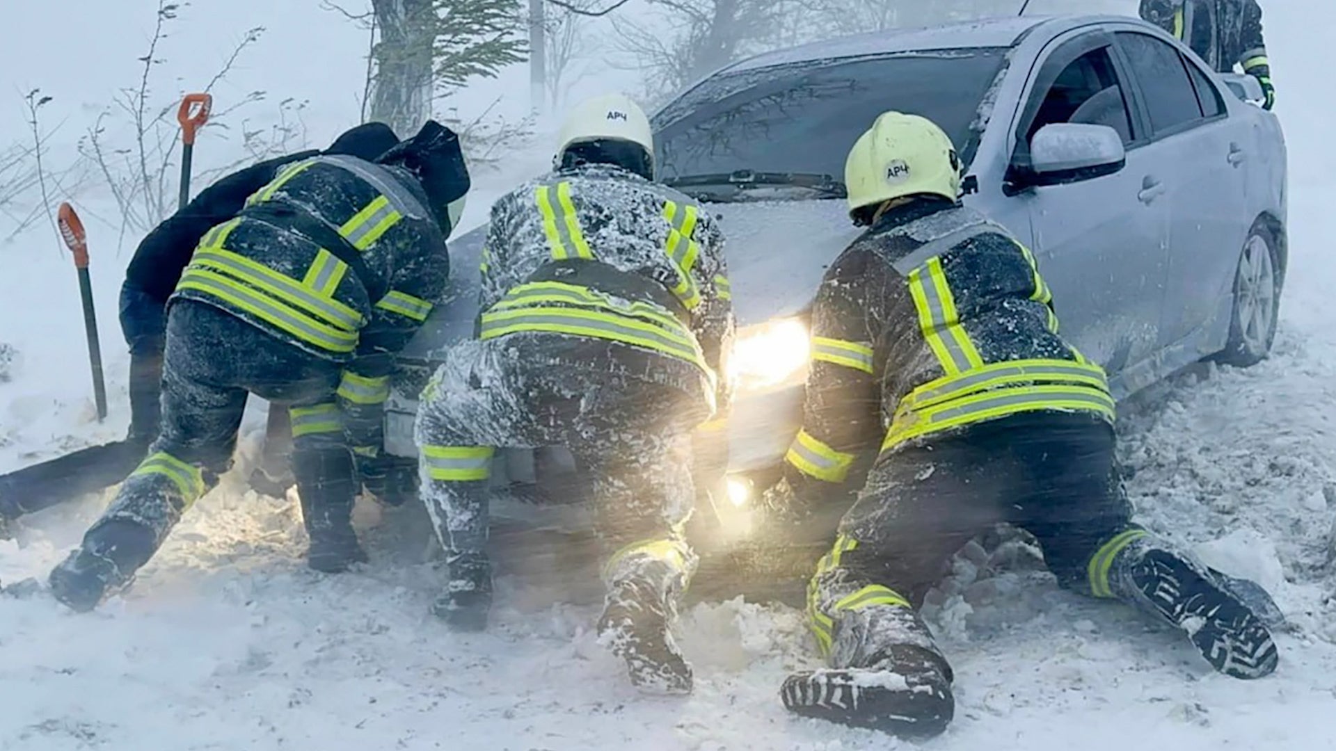 More Snow Forecast For Already-Buried Ukraine