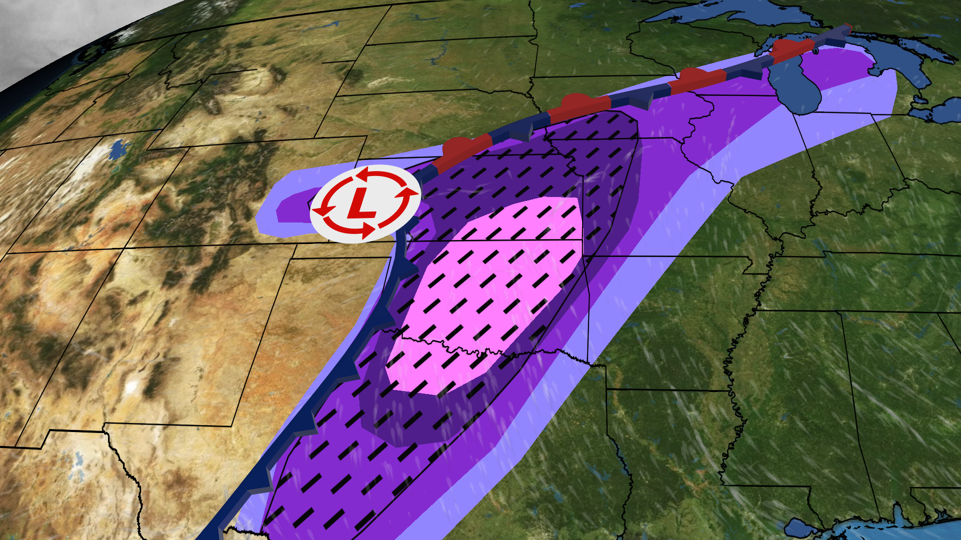 Tornado Outbreak Expected Overnight In Plains, Midwest