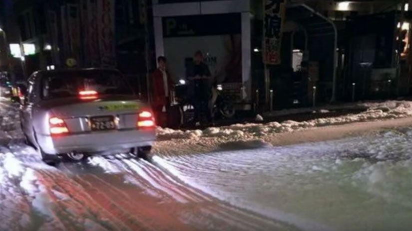 Foam Mysteriously Appears in Japan's Streets Following Large Earthquake