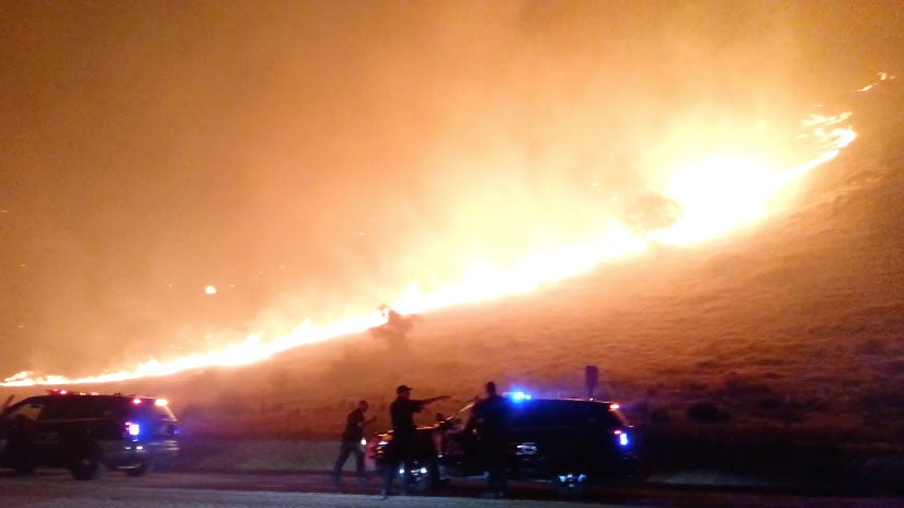 Fireworks Spark Blaze near Table Rock, Idaho, Which Promptly Destroys 2,600 Acres