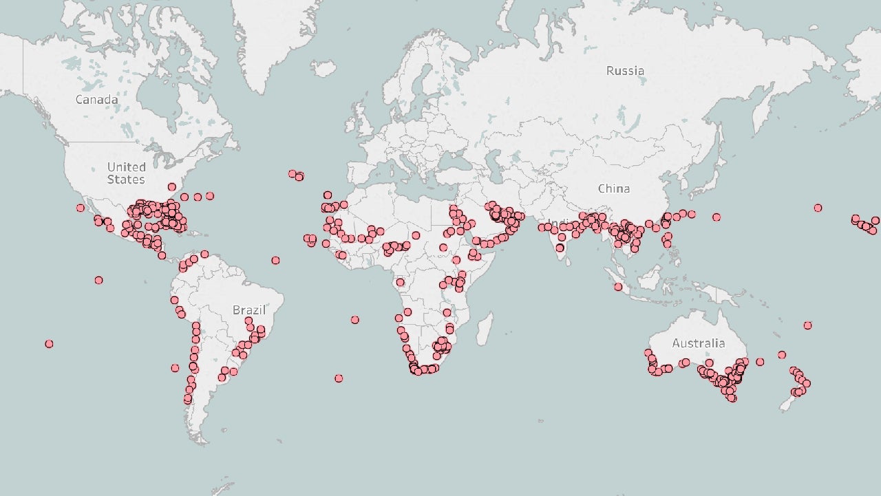 Planning a Vacation? This Map Shows When and Where Weather Is Ideal ...