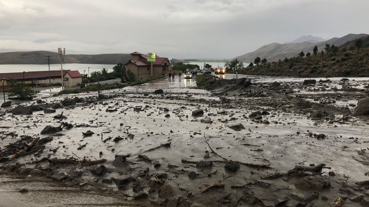 Nevada Mudslides Close U.S. 395 in Douglas County