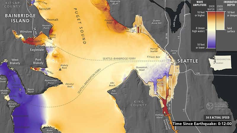 Earthquake tsunami seattle Earthquake tsunami seattle