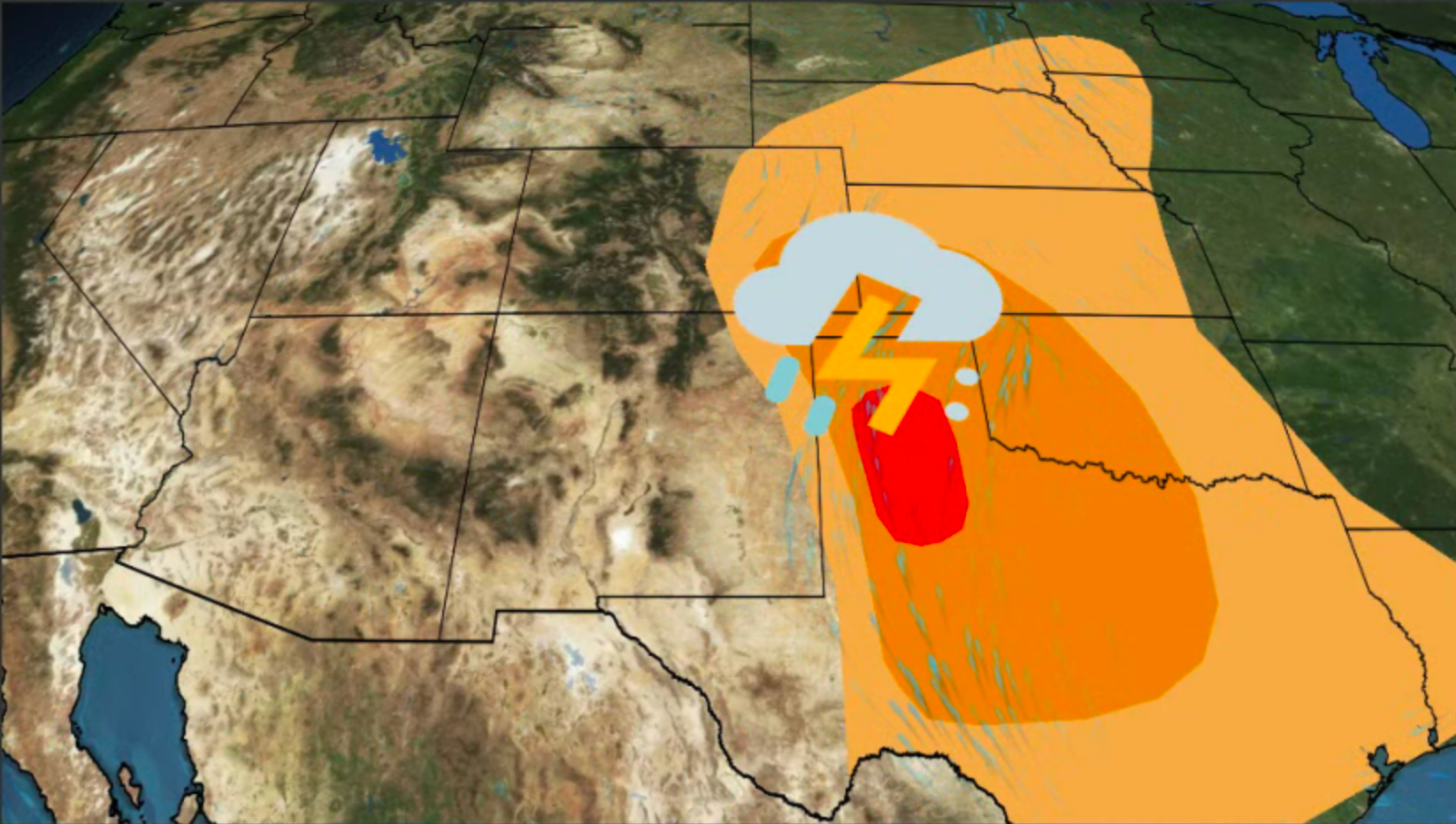 Plains, South Brace For Hail, Wind And Flash Flood Threats