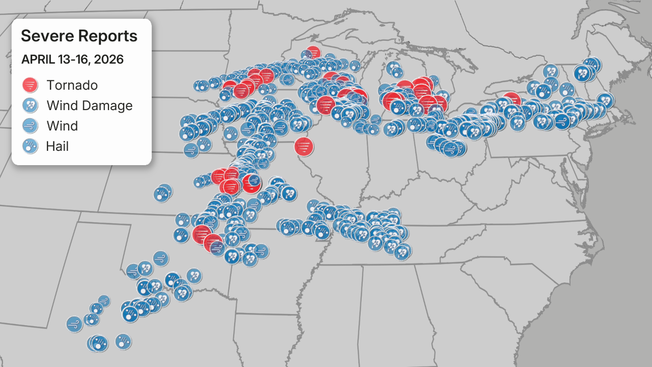 severe weather reports
