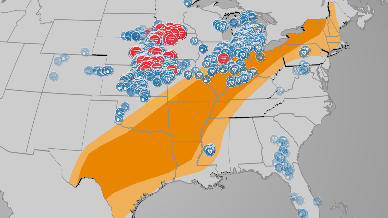 Severe Weather Outbreak For Central, Eastern US, May 16-19 (Recap)
