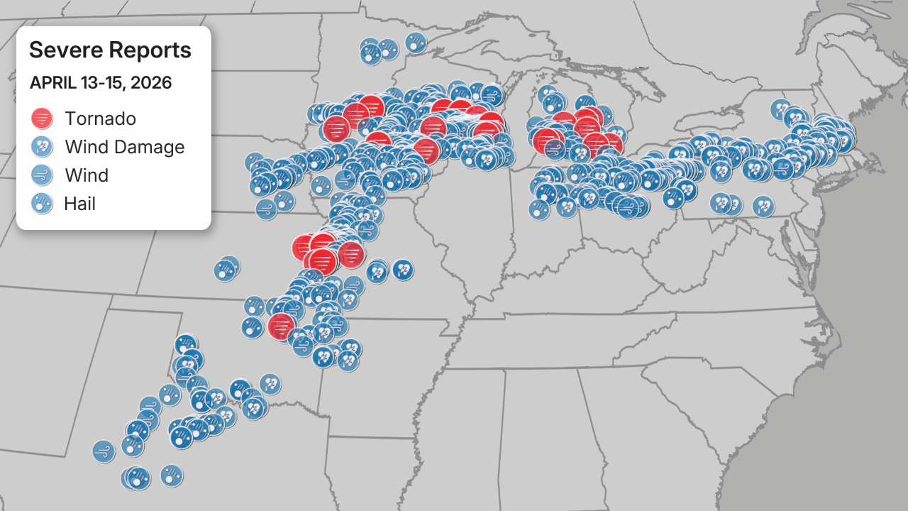 severe weather reports