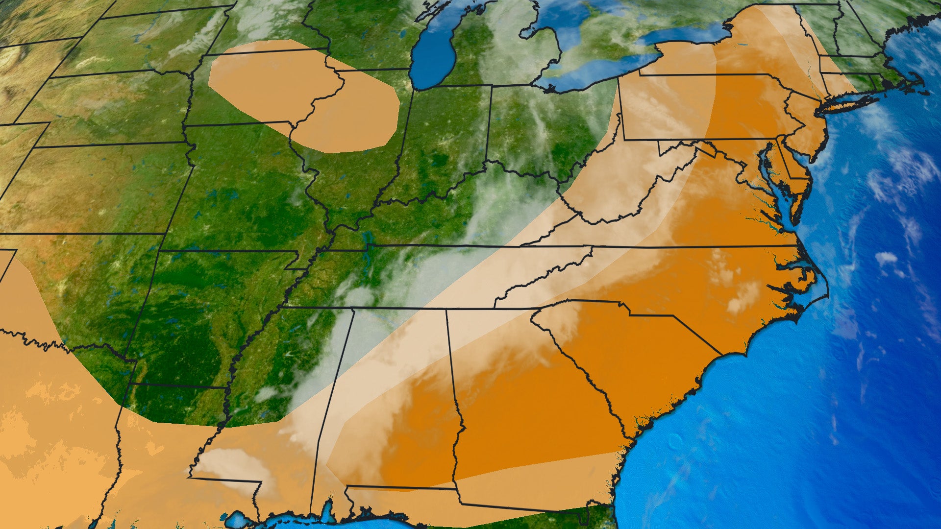 Severe Storms For East Coast Today