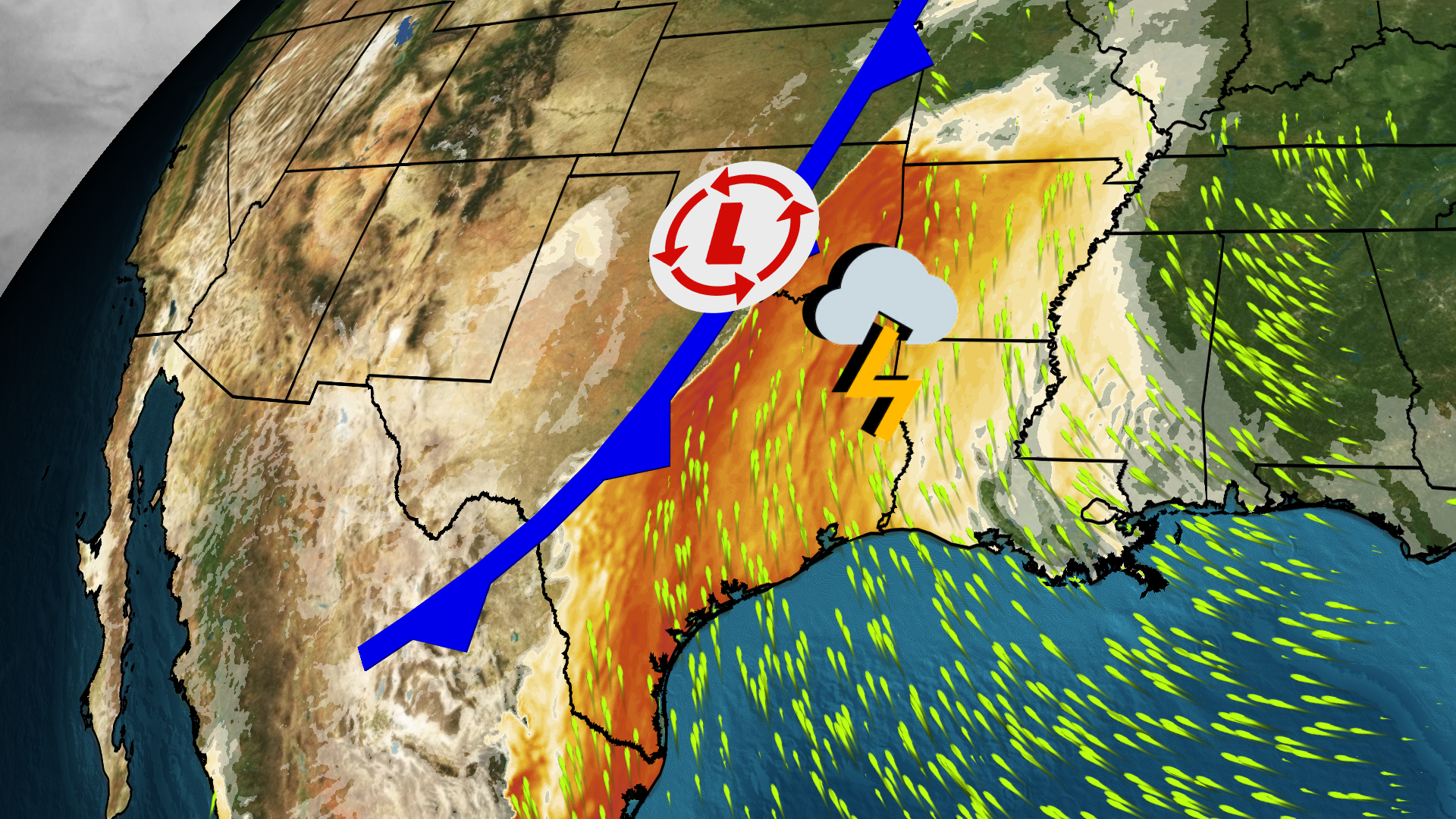 Central US: Continued Threat Of Severe Storms, Tornadoes