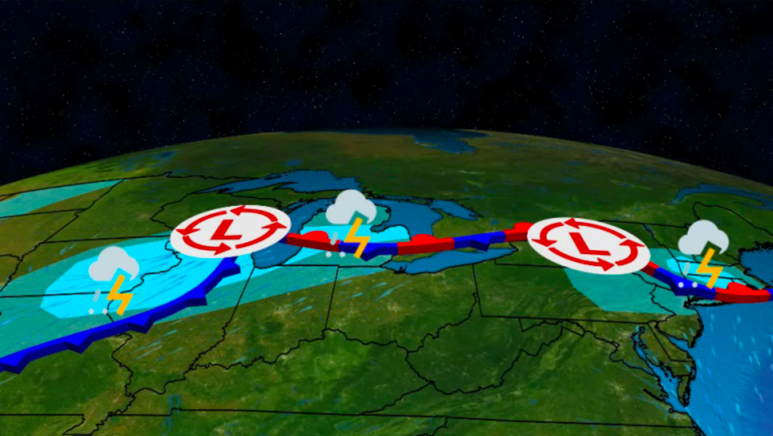 Weekend Severe, Flood Threat For Midwest, Northeast
