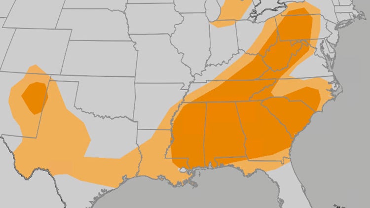 Week Kicks Off With Severe Weather From South To Interior Northeast