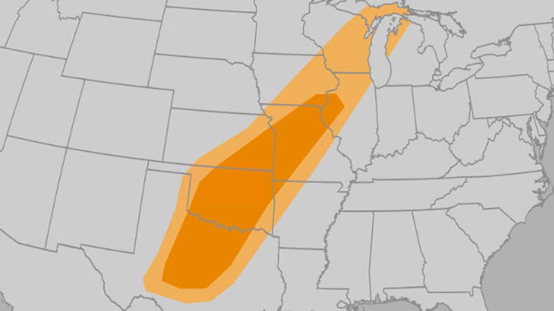Severe Weather Could Pack Wind Damage, Hail And Flooding Rain In Central US Tuesday