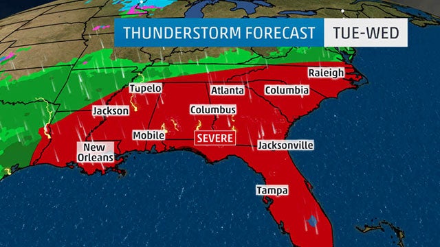 Tornado Outbreak Underway