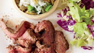 Grilled Flank Steak with Sichuan Peppercorns 