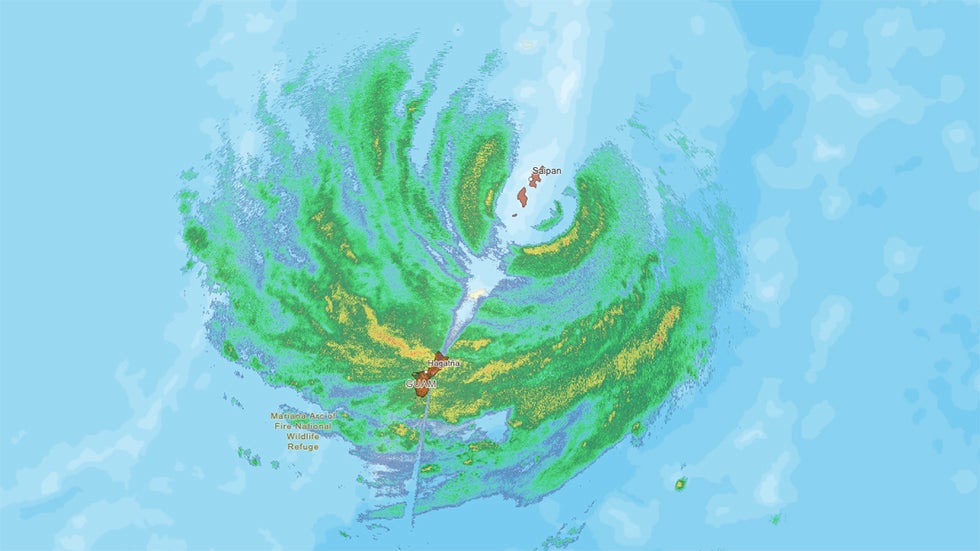 Super Typhoon Sinlaku landfall 
