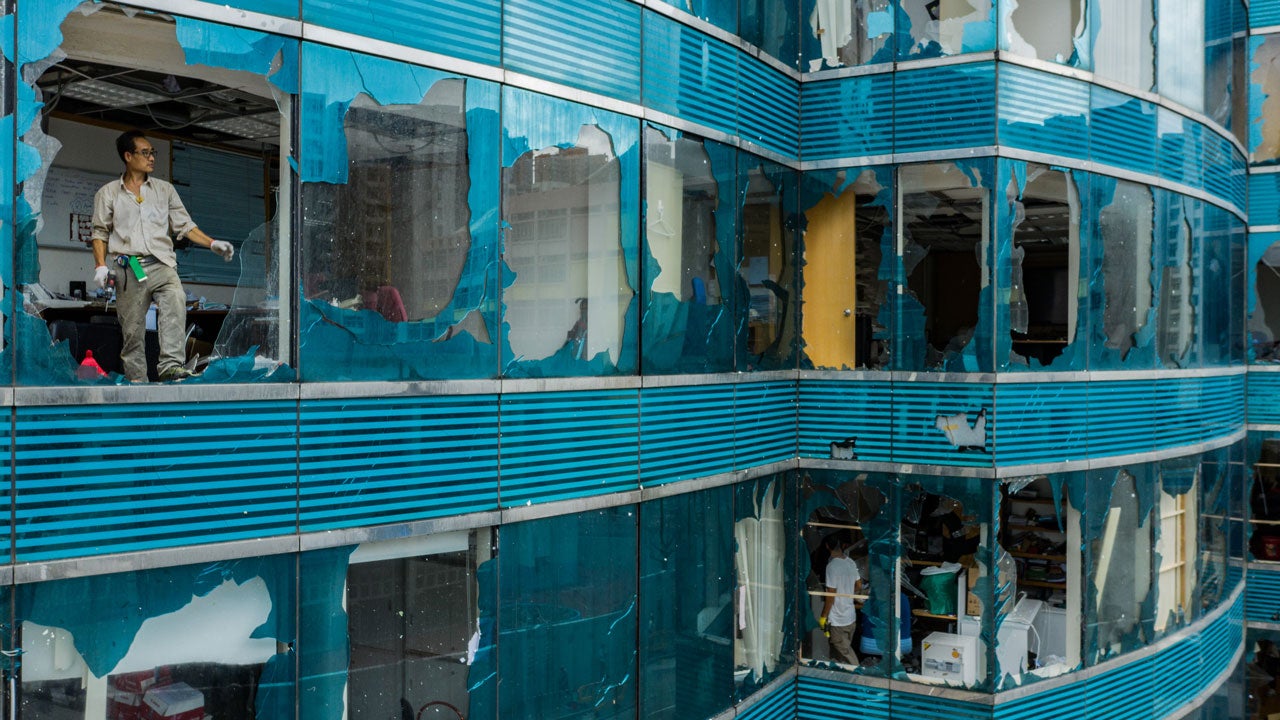 Powerful Typhoon Mangkhut's Wrath (PHOTOS)