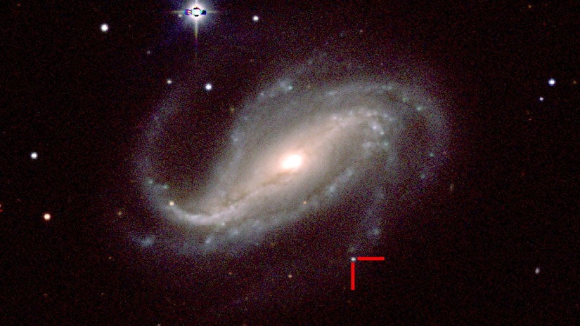 Amateur Astronomer Captures First View of Supernova Light Burst