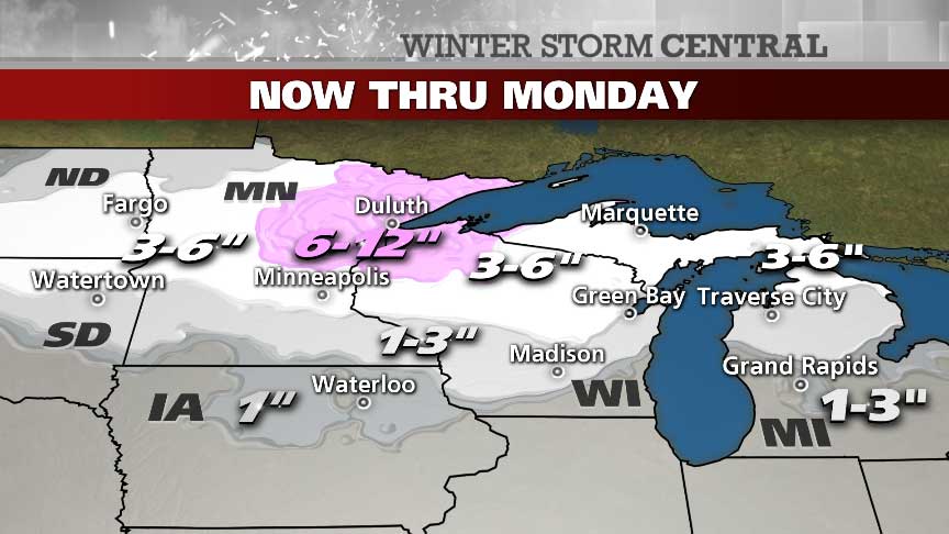 Winter Storm Hammers Twin Cities, Upper Midwest | The Weather Channel