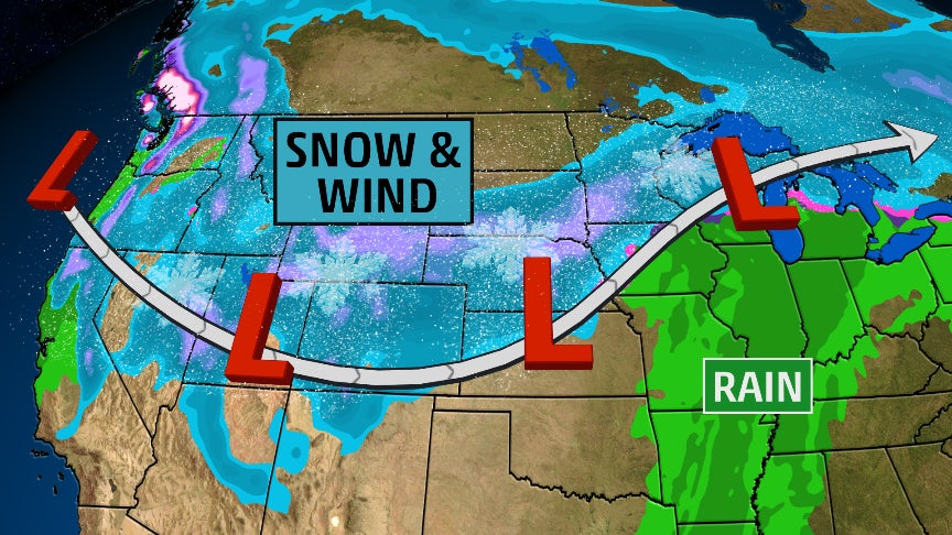 Winter Storm Jaxon to Bring Heavy Snow and Winds to the U.S. West ...