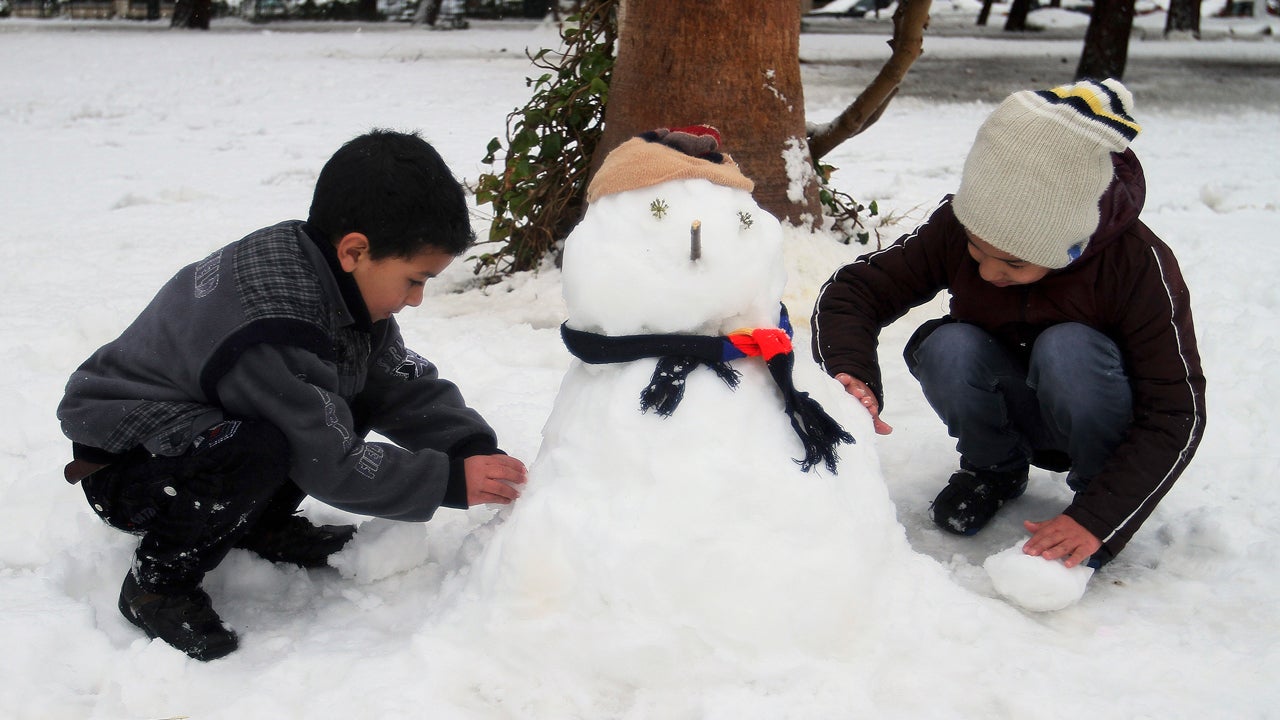 Saudi Religious Leader Forbids Building Snowmen The Weather Channel