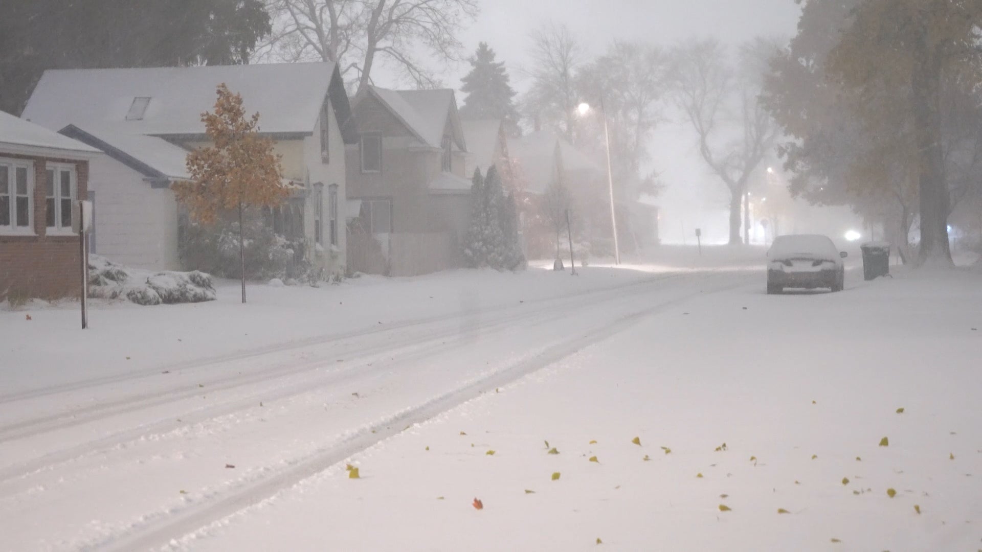 First Snow Of The Season Is A Doozy For The Midwest