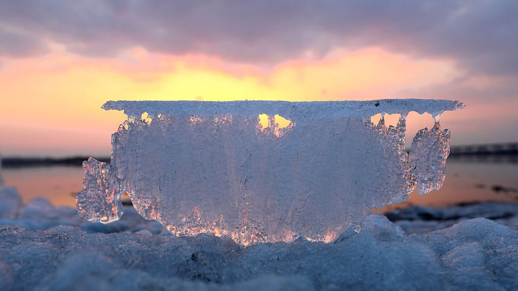 Spring Melts Winter In China's Ice Kingdom