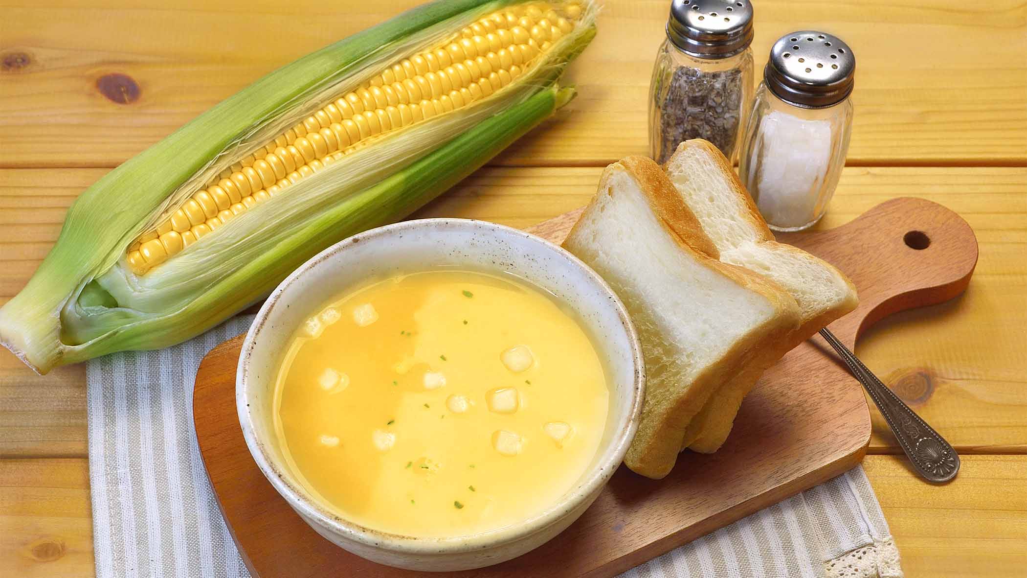 Summer Meets Fall: Chilled Coconut Corn Soup