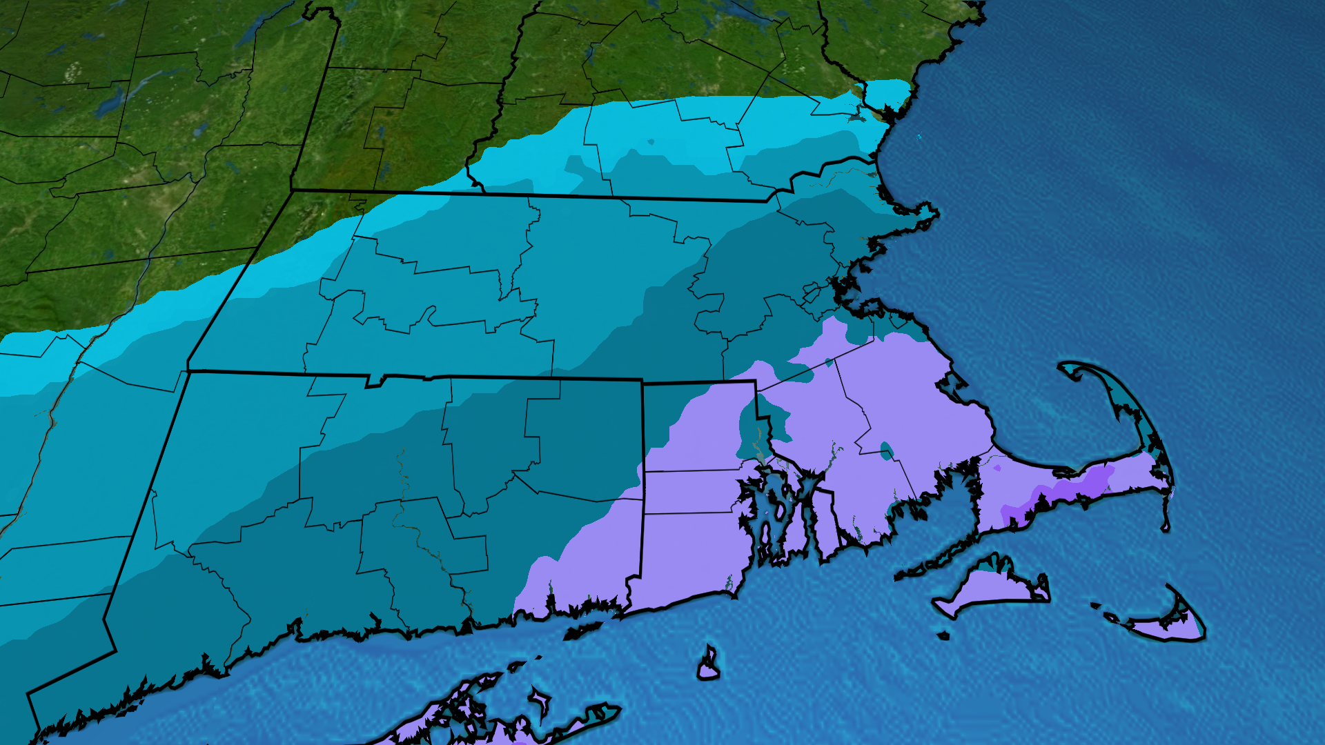 Quick Hit Of Snow, Wind For Southern New England