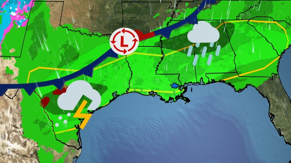 Here Are Your Rainfall Totals Through Sunday