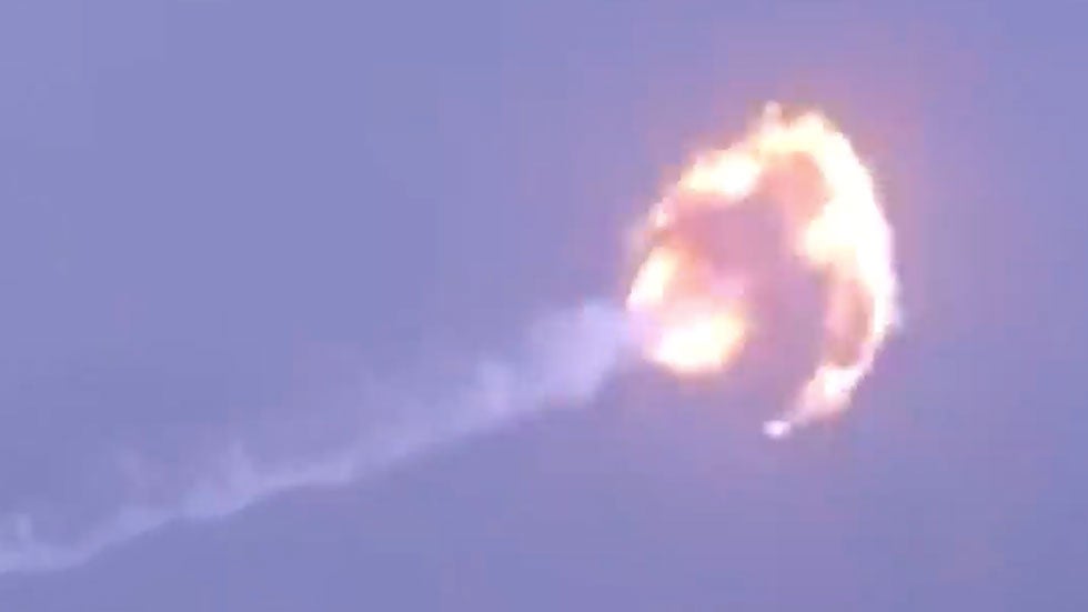 SpaceX Purposefully Destroys Rocket in Key Test