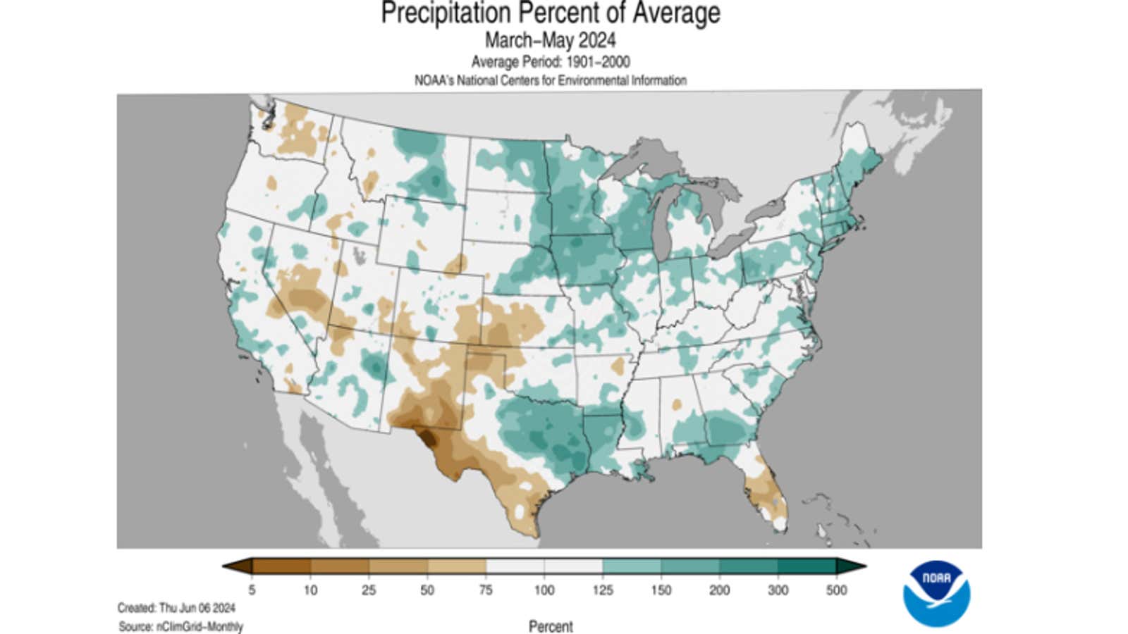 Average Spring Map How Spring 2025 Weather Could Be Different Than 2024 | Weather.com