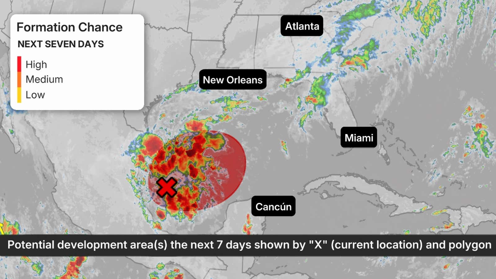 Tropical Storm Isaias could form in the Gulf later this week 3 DCT14